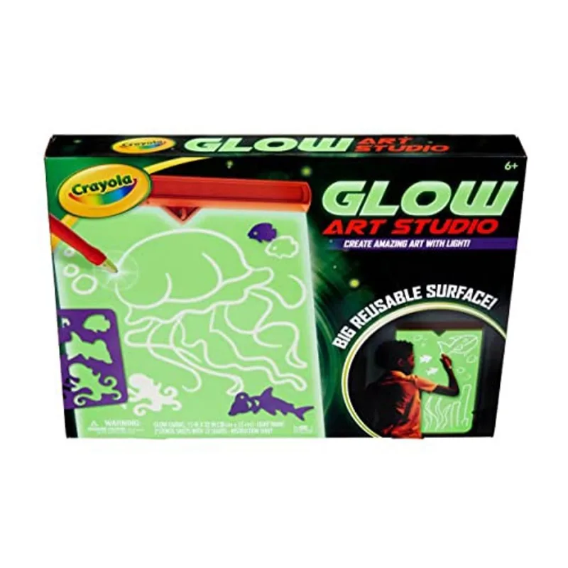 Crayola Glow Art Studio, Glow in The Dark Toys, Presentes para Crianças