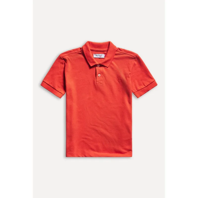 Polo Mini Piquet Basica Vermelho - 18