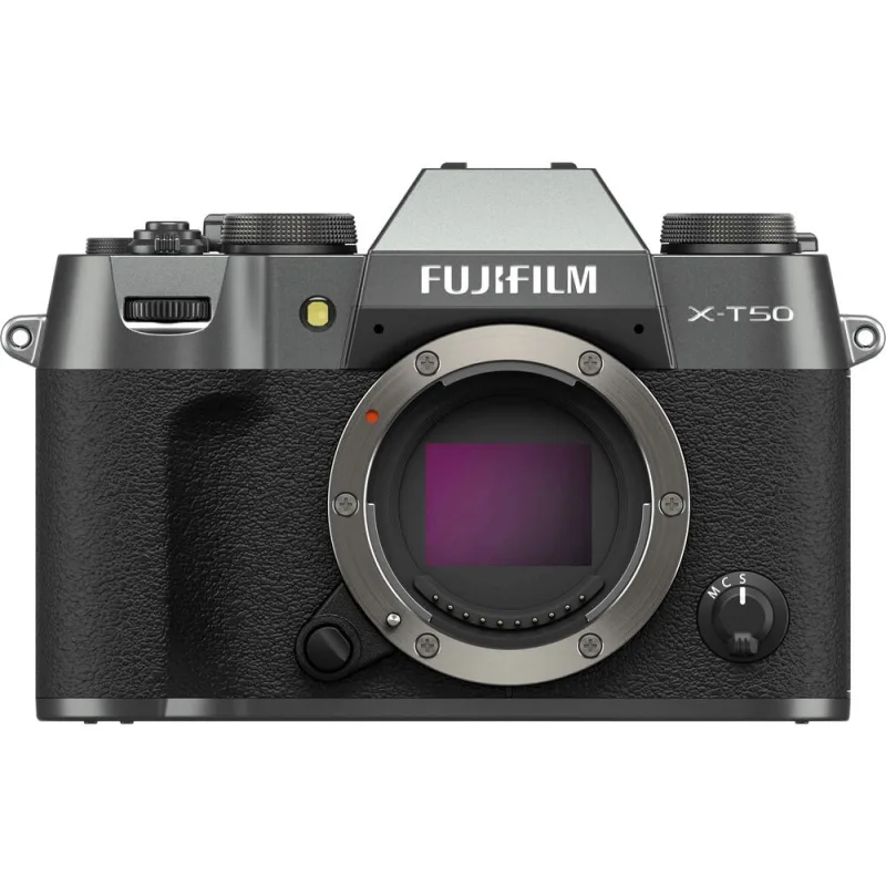 Câmera FujiFilm X-T50 Mirrorless (Prata Charcoal) - Fujifilm