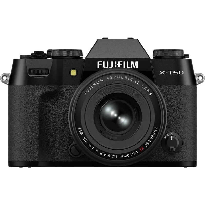Câmera FujiFilm X-T50 Mirrorless Preta + Lente xf 16-50mm f/2.8-4.8 R lm wr - Fujifilm
