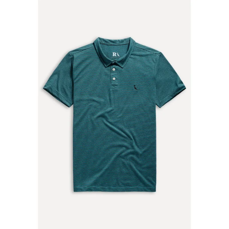 Polo Mm Listra Max Verde Escuro - G