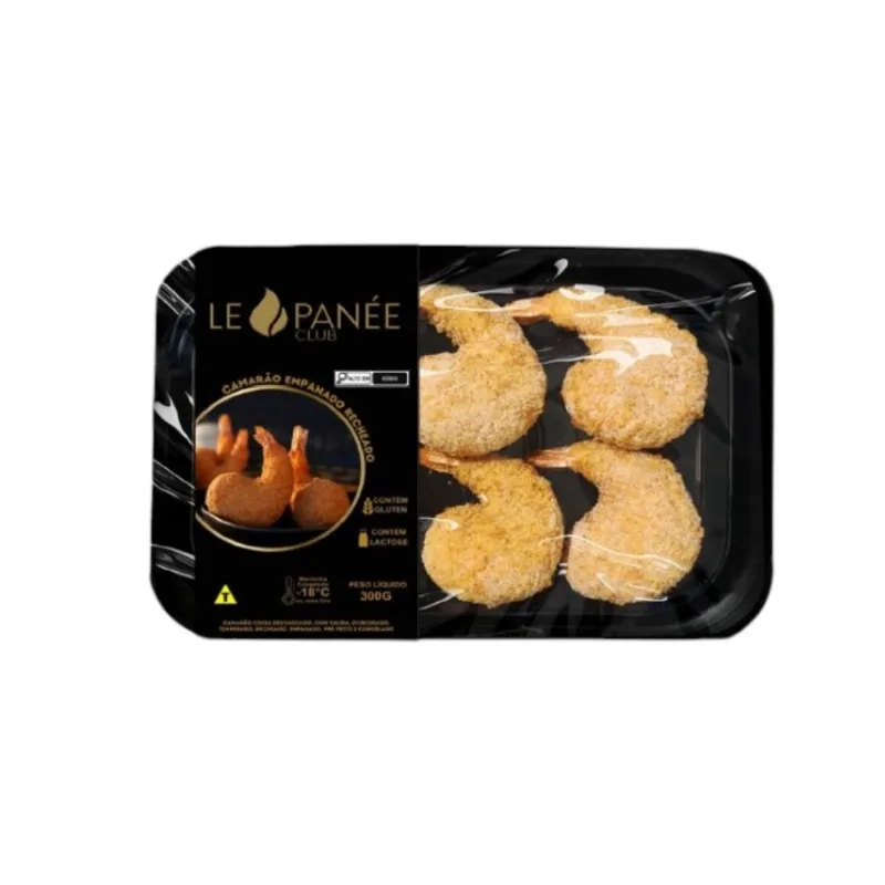 Camarão Empanado com Creme Cheese Congelado Le Panée 300g