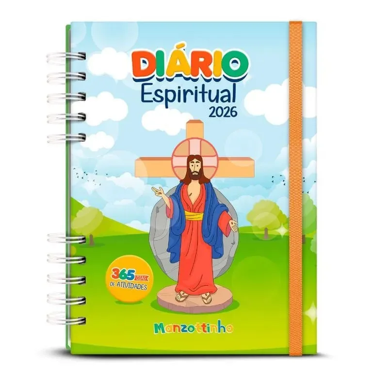 Diário Espiritual Infantil 2026 Turma Do Manzottinho - LC