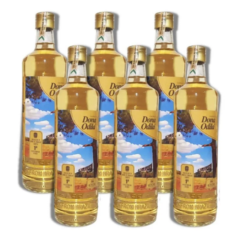Kit 6 Cachaças Dona Odila Premium 690ml