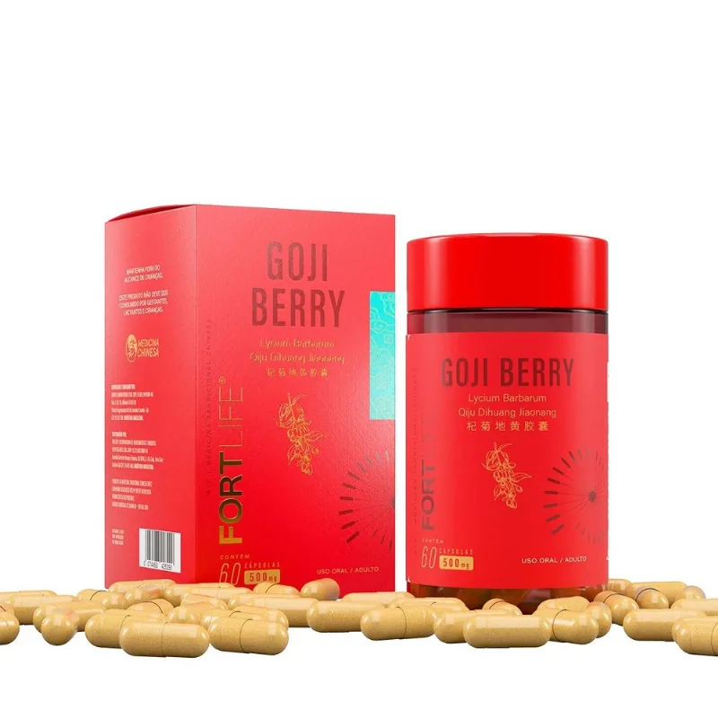Suplemento Alimentar Goji Berry 500mg - 60cps