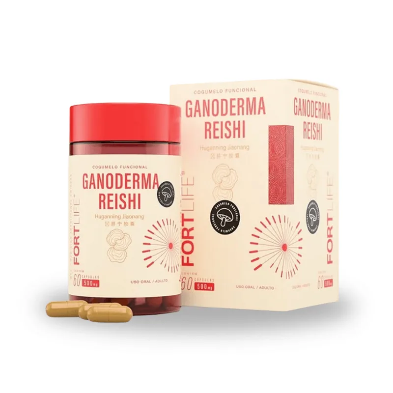 Ganoderma Reishi com 60 cápsulas FortLife
