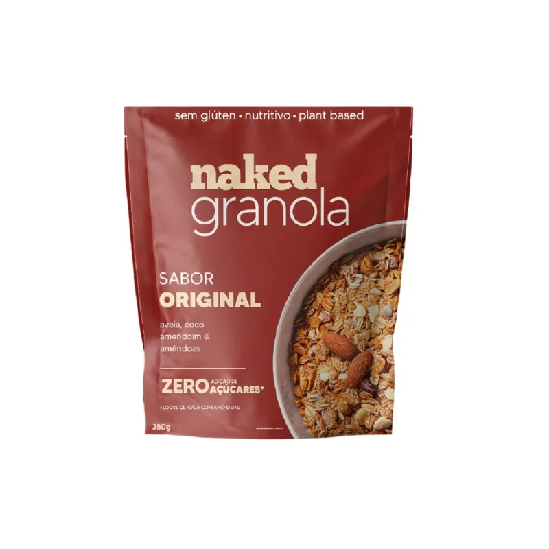 Granola Original Sem Glúten Naked Pouch 250g
