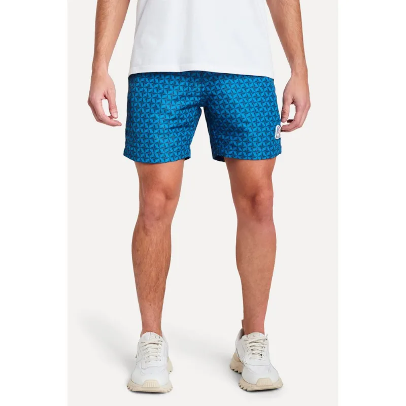Short Arpoador Estampado Estrela Azul Royal - 46