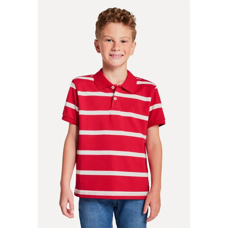 Polo Mini Piquet Joa Vermelho - 18