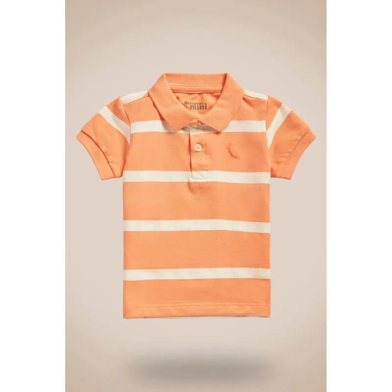 Polo Bb Piquet Joa Laranja Bergamota - P