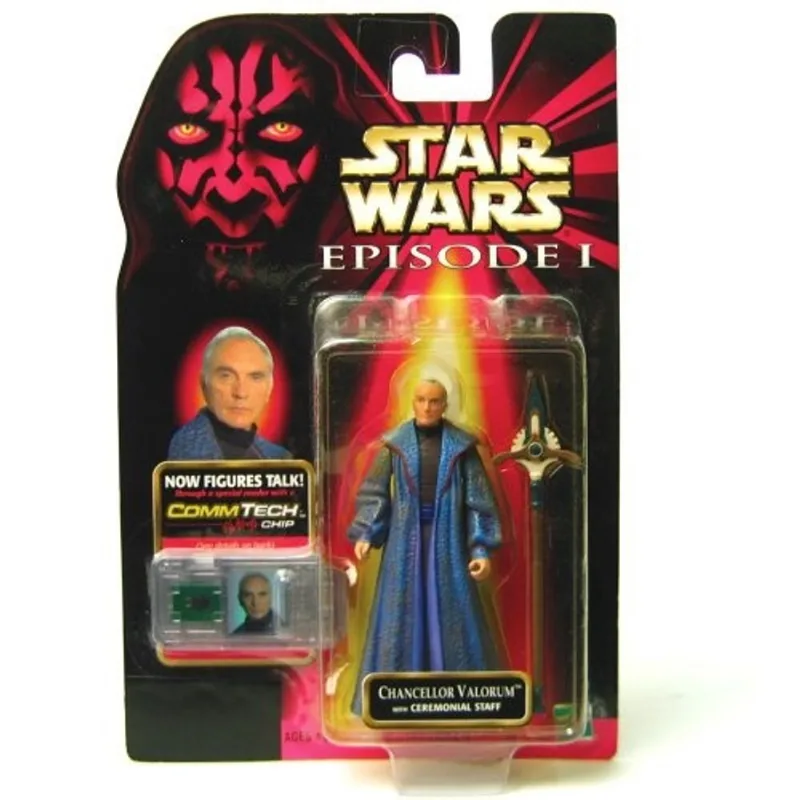 Star Wars Episódio i: Chanceler Valorum, Boneco de Ação, 3,75 polegadas