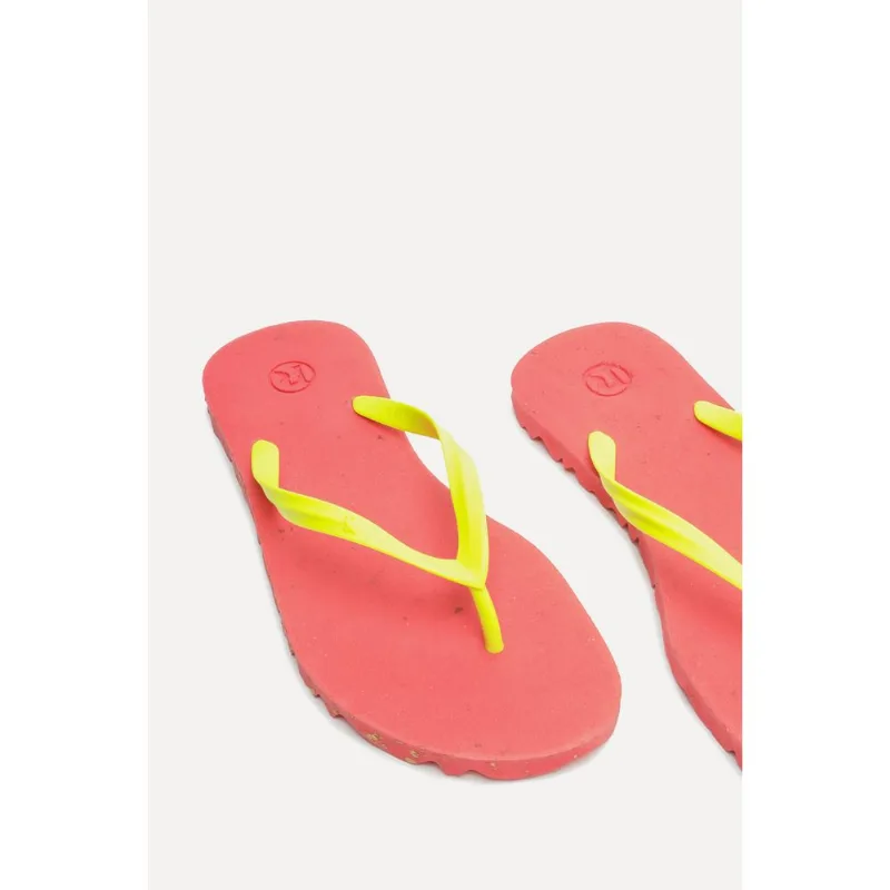 Chinelo Rsv Diferente Vermelho Cortica/Amarelo Neon - 37/38