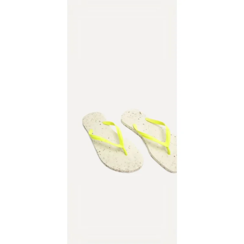 Chinelo Rsv Diferente Nature Cortica/Amarelo Neon - 33/34