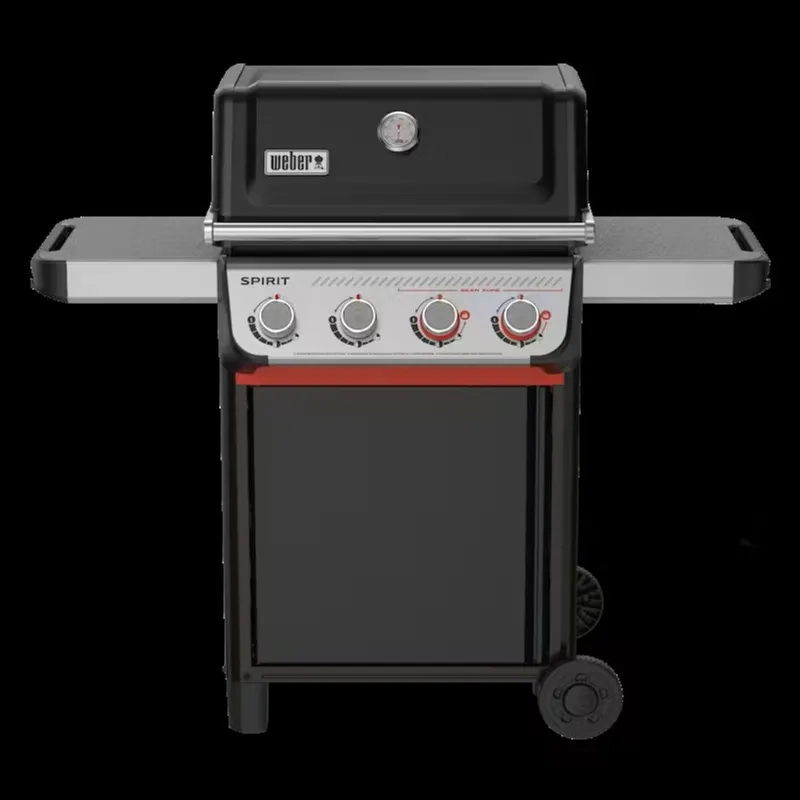 Churrasqueira a Gás em Aço Inox Spirit E-425 Preta