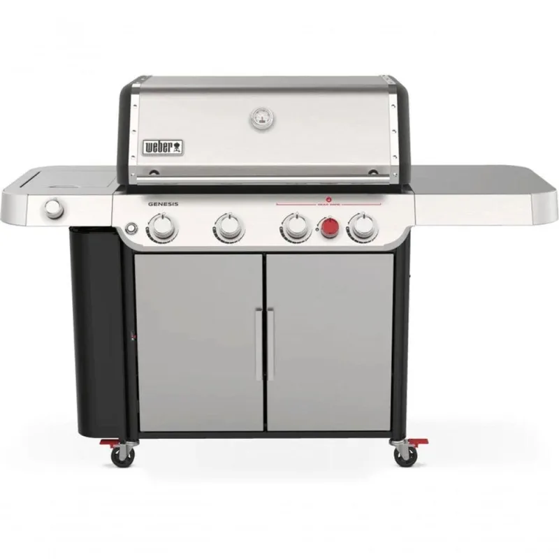 Churrasqueira a Gás Genesis S-435 Aço Inox Acendimento Rápido Weber - Weber