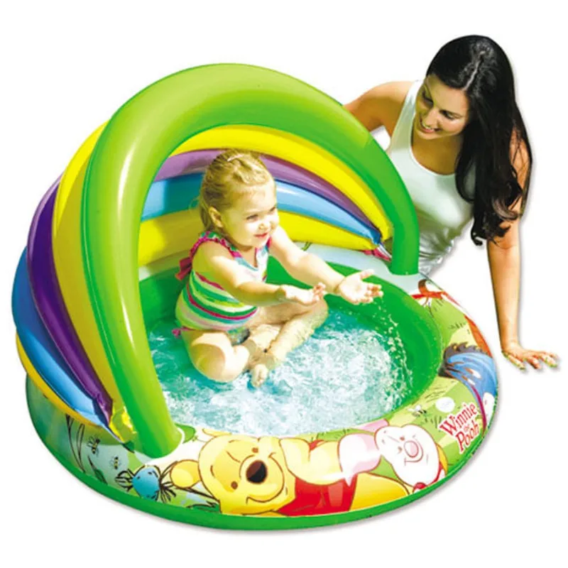 Piscina Arco-Íris Pooh 45L - Intex