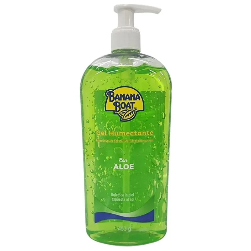 Banana Boat Gel Humectante Aloe Vera Pós Sol Não Oleoso 453g