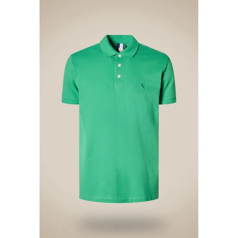 Polo Piquet Classica Verde Bandeira - M
