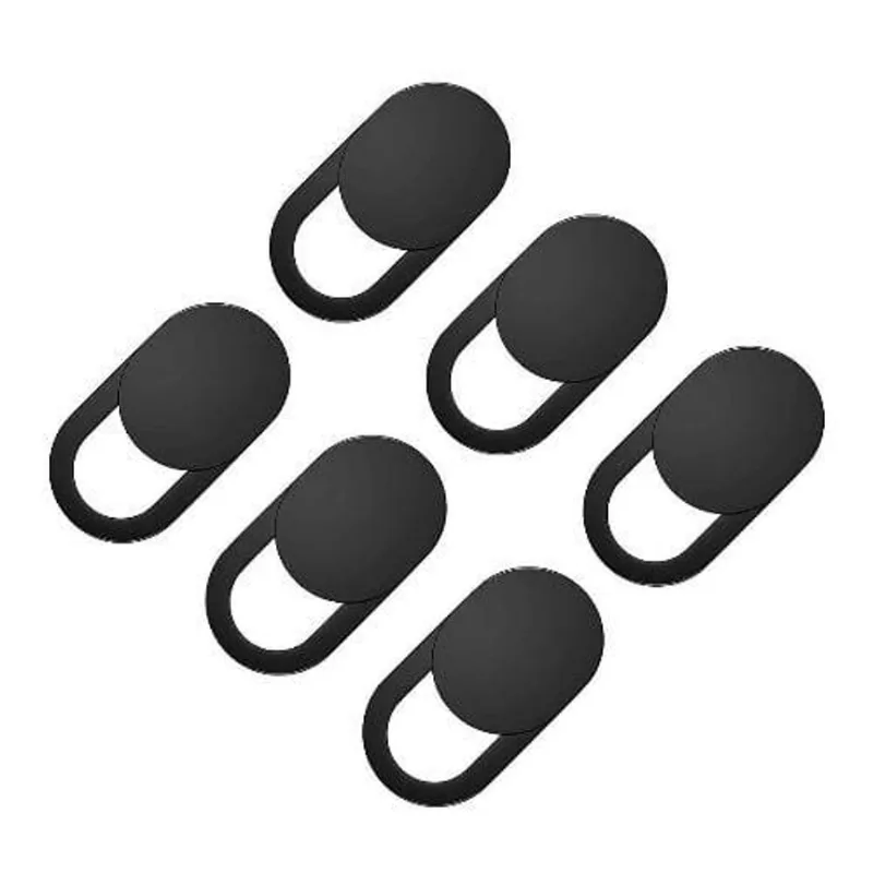 Capa De Câmera De Privacidade Saharacase Anti-spy Black (pacote Com 6)