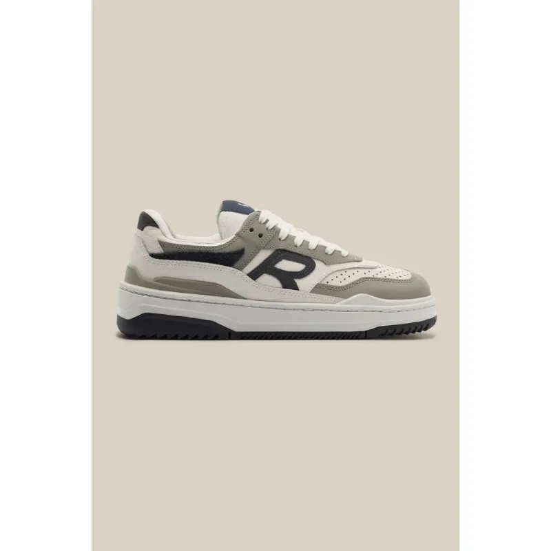 Tenis Rsv R-broox Prata/Branco/Marinho 16 - 37
