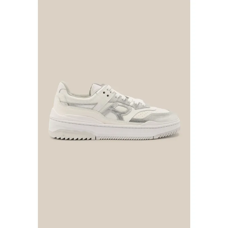 Tenis Rsv R-broox Branco/Prata 17 - 36