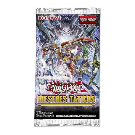 Booster Yu-Gi-Oh Mestres Táticos - Não Disponível