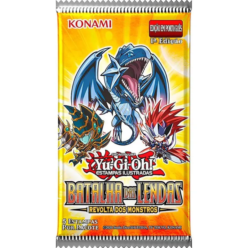 Yu Gi Oh - Batalha Das Lendas - Revolta Dos Monstros - Konami - LC