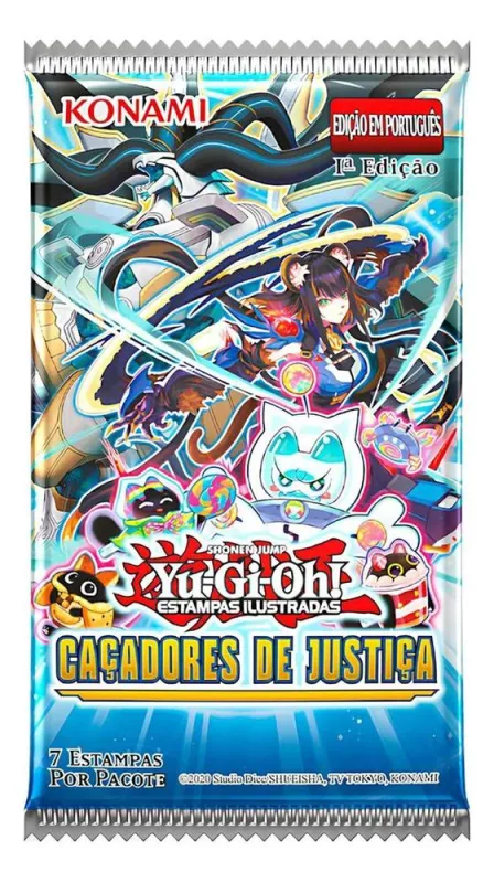 Yu Gi Oh - Caçadores De Justiça - Booster - Konami - LC