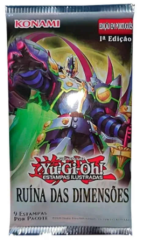 Yu Gi Oh - Ruína Das Dimensões Booster Unitário - Konami - LC