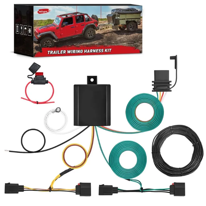 Kit De Cablagem De Reboque Nilight 56333 Para Jeep Patriot