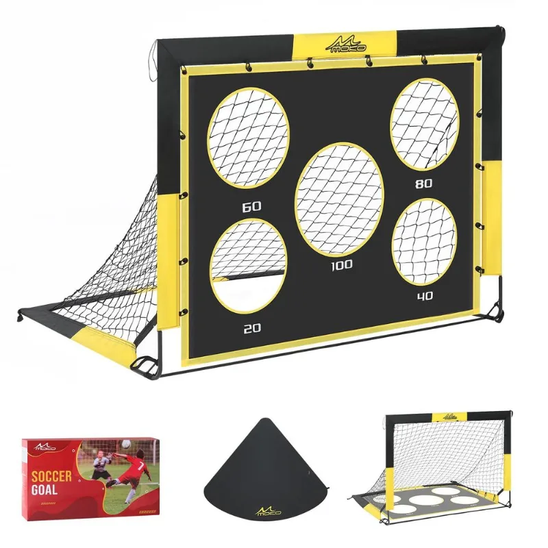 Pop-up Portátil Soccer Goal Moko Backyard 4' X 3' Para Crianças