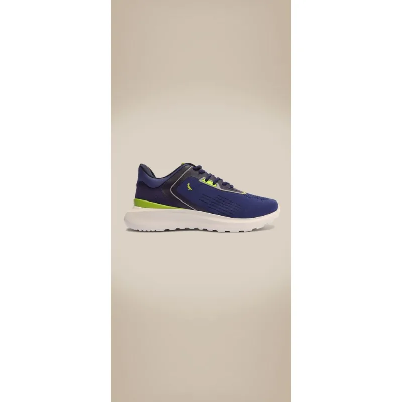 Tenis Rsv Ultra Marinho/Prata/Verde Neon - 39