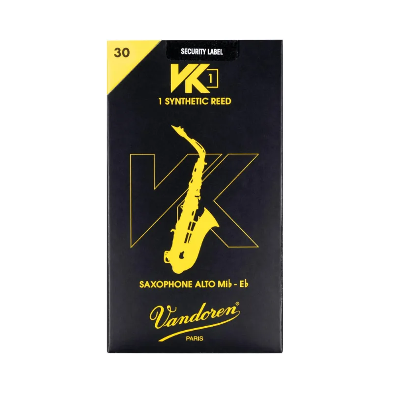 PALHETA SINTETICA VK1 P/ SAX ALTO CX C/ 1 VANDOREN PALHETA SINTETICA 30 VK1 P/ SAX ALTO CX C/ 1 SVK12130 VANDOREN