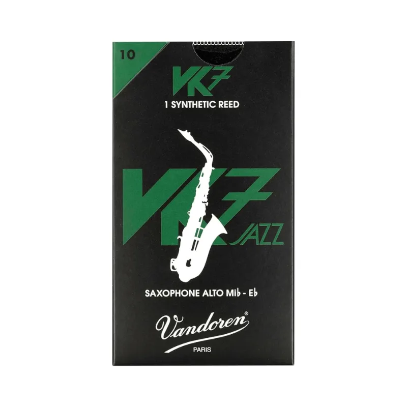 PALHETA SINTETICA VK7 P/ SAX ALTO CX C/ 1 VANDOREN PALHETA SINTETICA 10 VK7 P/ SAX ALTO CX C/ 1 SVK72110 VANDOREN