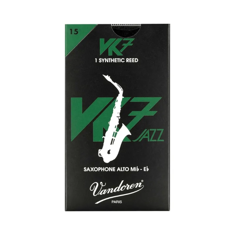 PALHETA SINTETICA VK7 P/ SAX ALTO CX C/ 1 VANDOREN PALHETA SINTETICA 15 VK7 P/ SAX ALTO CX C/ 1 SVK72115 VANDOREN