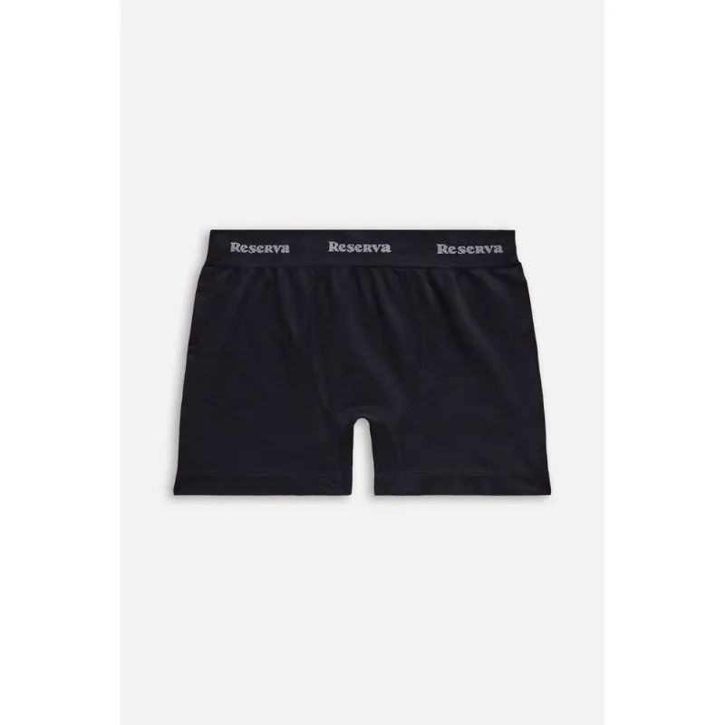 Cueca Boxer Sem Costura Rsv Minimalista Preto - G