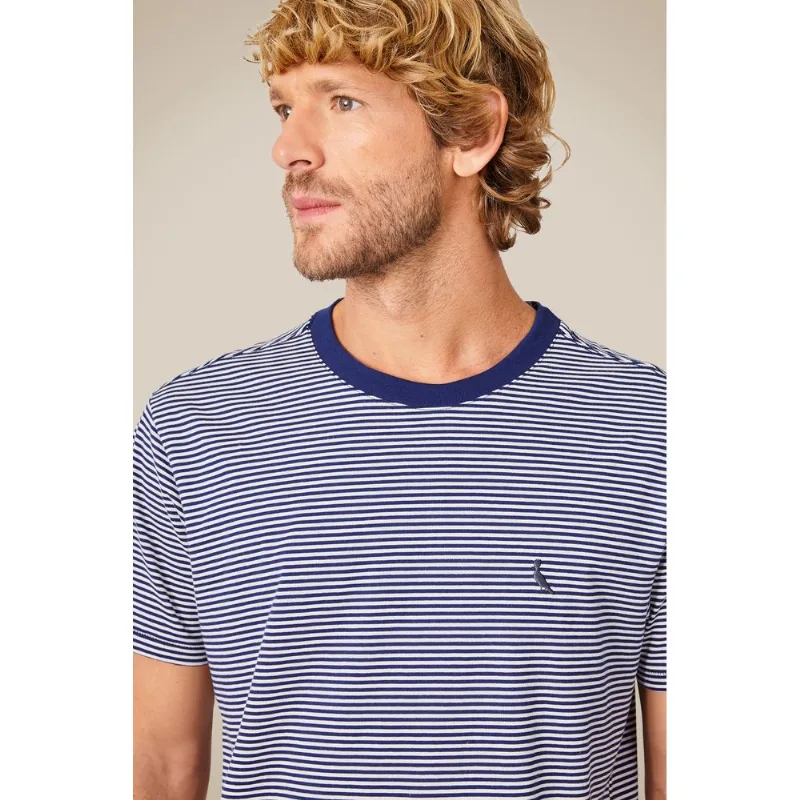 Camiseta Regular Brisa Marinho - P