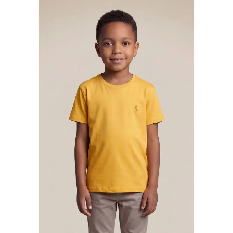 Camiseta Mini Careca Basica I Amarelo - 10