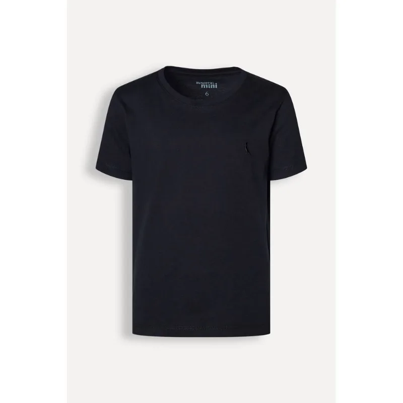 Camiseta Mini Careca Basica I Preto - 08