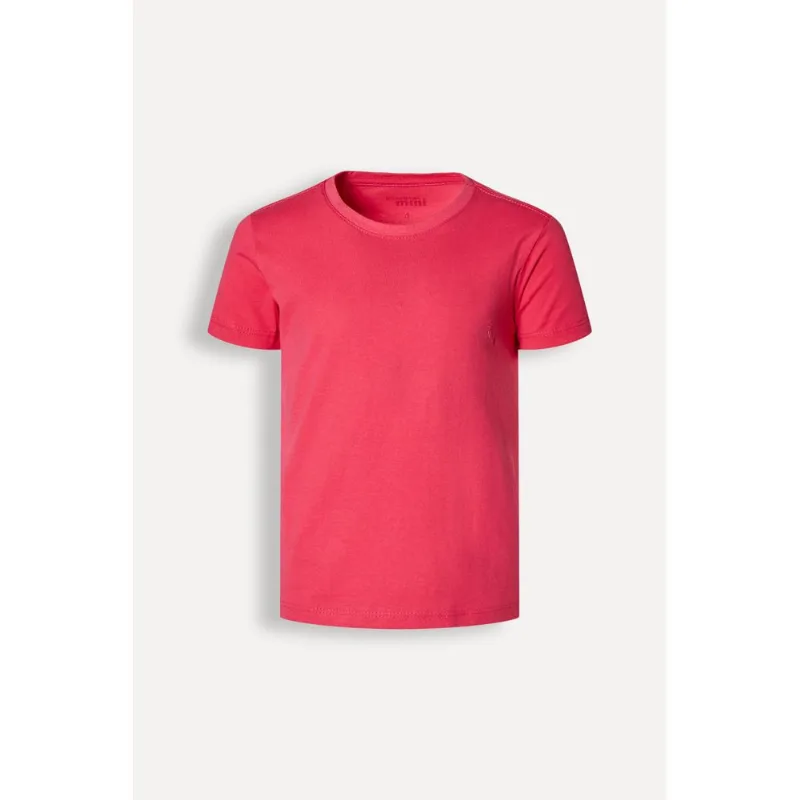 Camiseta Mini Careca Basica I Rosa Pink - 04