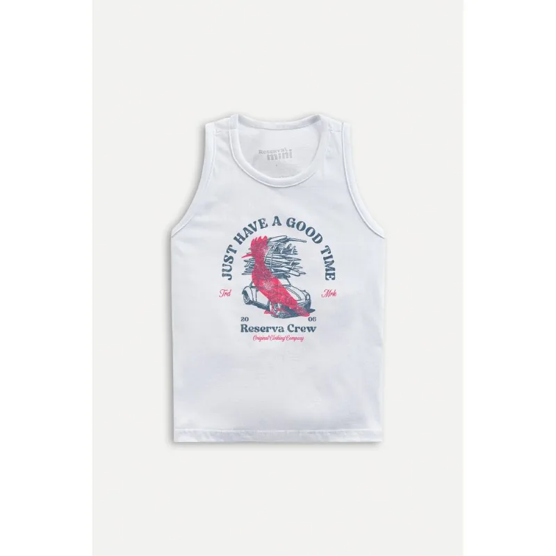 Regata Mini Good Time Branco - 12