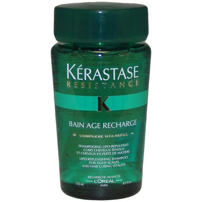 KERASTASE RESISTANCE BAIN AGE RECHARGE SHAMPOO 8.5 OZ. - KERASTASE