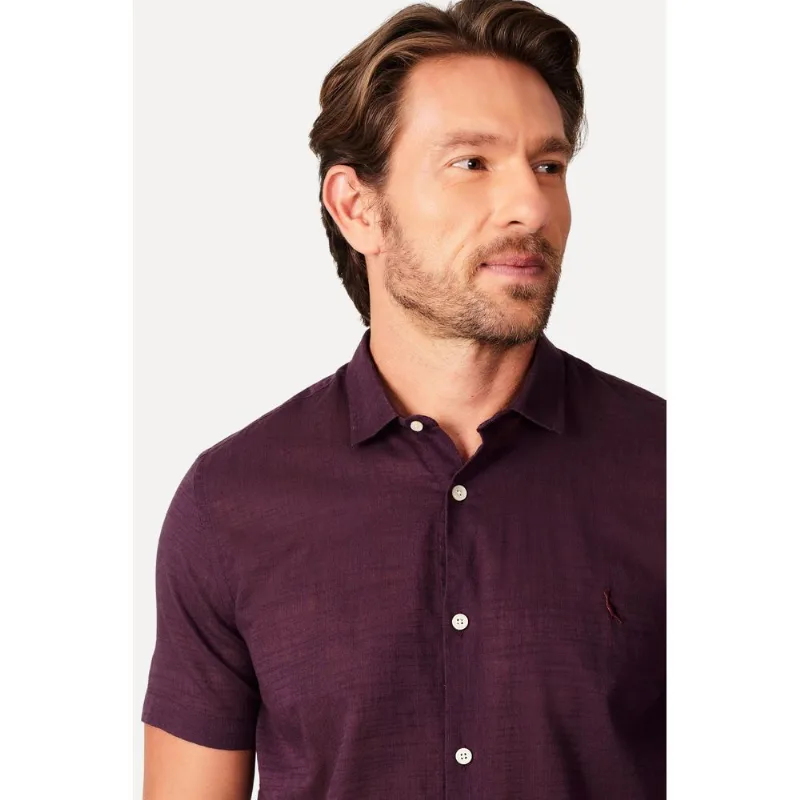 Camisa Mc Flame Leve Vinho - M