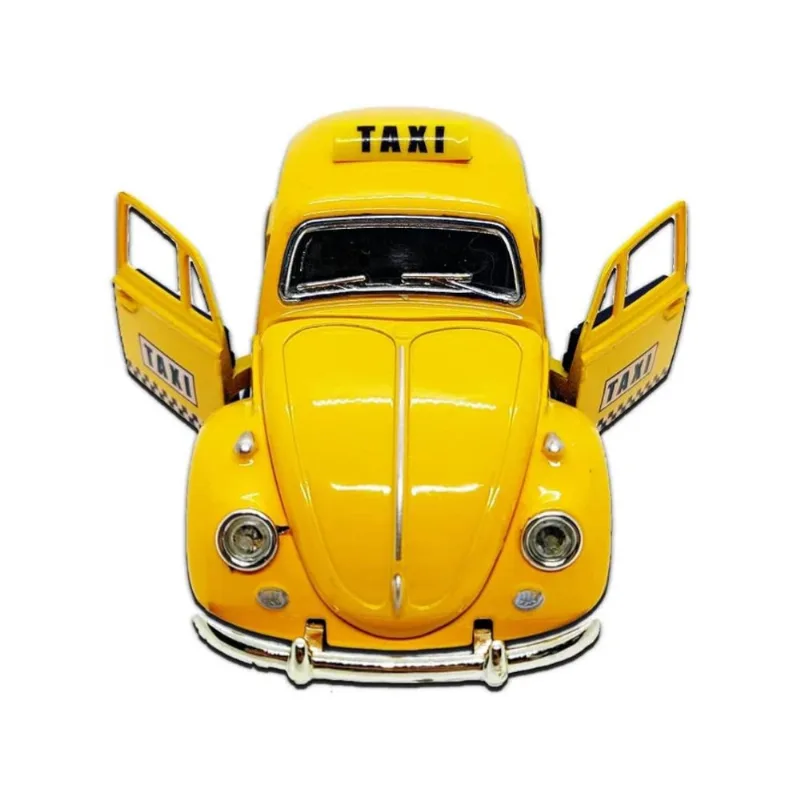 Super Miniatura 1:32 Fusca Taxi Colecionador De Carros Metal N1958