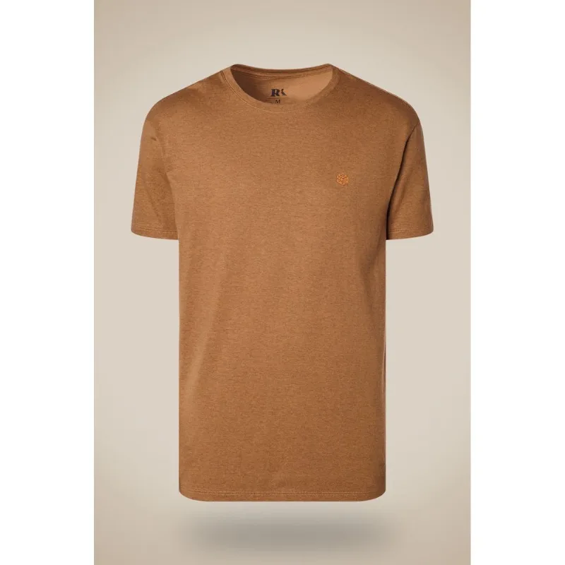 Camiseta Estampada Reserva Cube Ocre - Gg