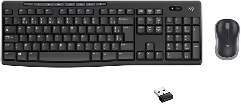 Kit Teclado + Mouse Mk270 - Logitech - LC
