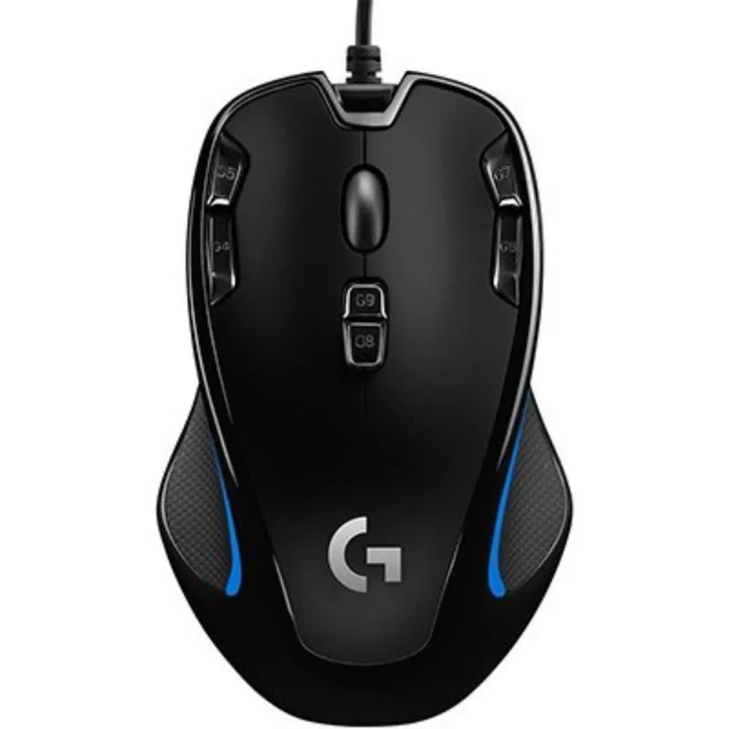 Mouse Óptico Gamer G300s 2500DPI Preto Logitech