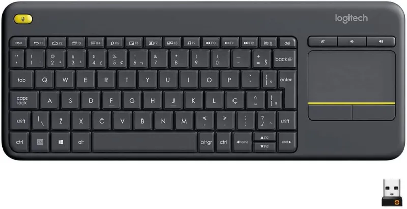 Teclado Sem Fio Touch K400 Plus - Logitech - LC