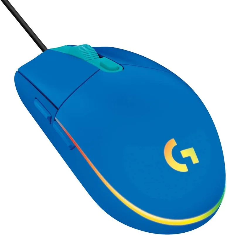 Mouse G203 Lightsync Azul - Logitech - LC