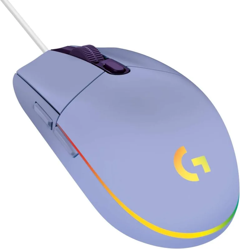Mouse G203 Lightsync Lilas - Logitech - LC